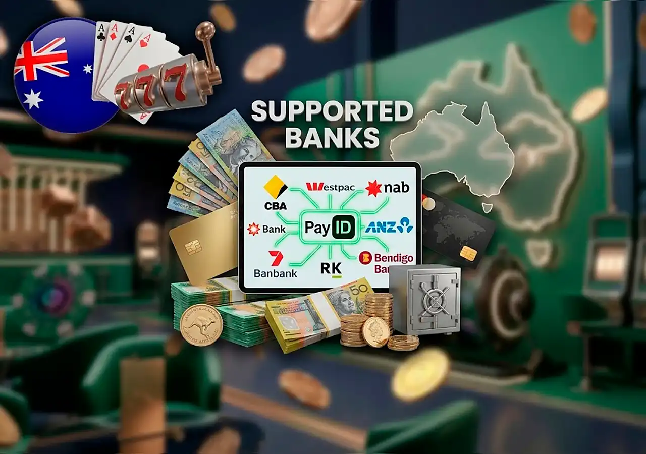 Major Australian bank logos CommBank NAB Westpac and ANZ supporting PayID